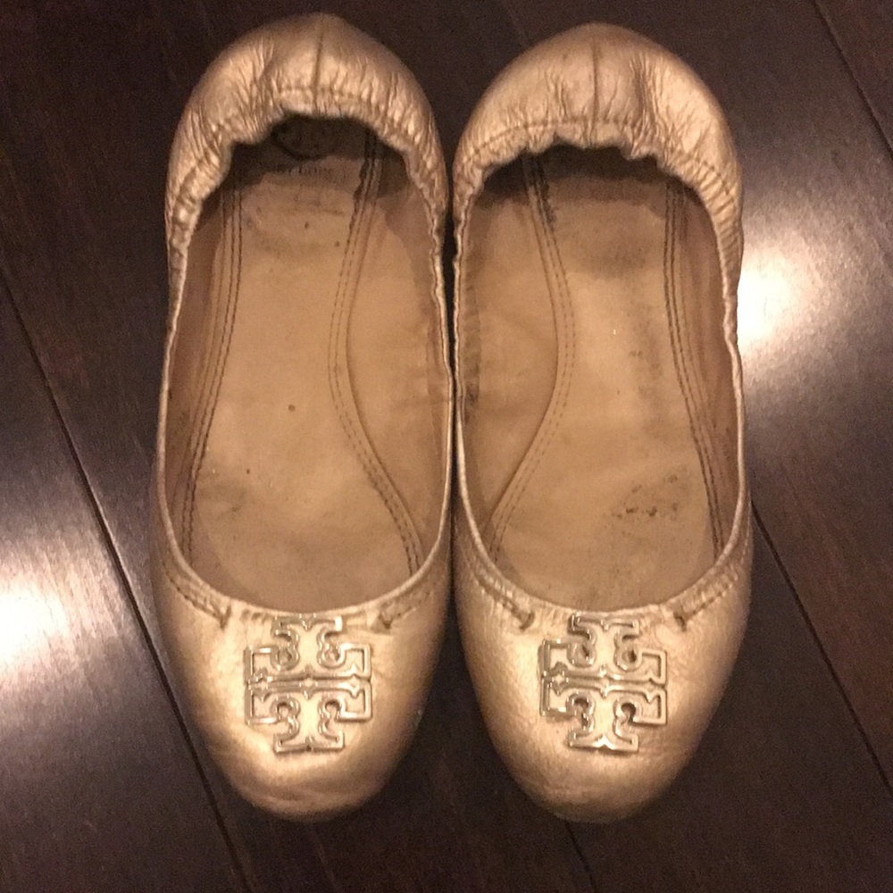 Tory Burch ballet flats. Used